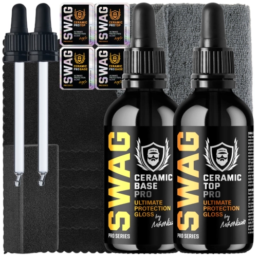 SWAG CERAMIC PRO BASE + PRO TOP 2x50ml zestaw powłok ceramicznych do lakieru